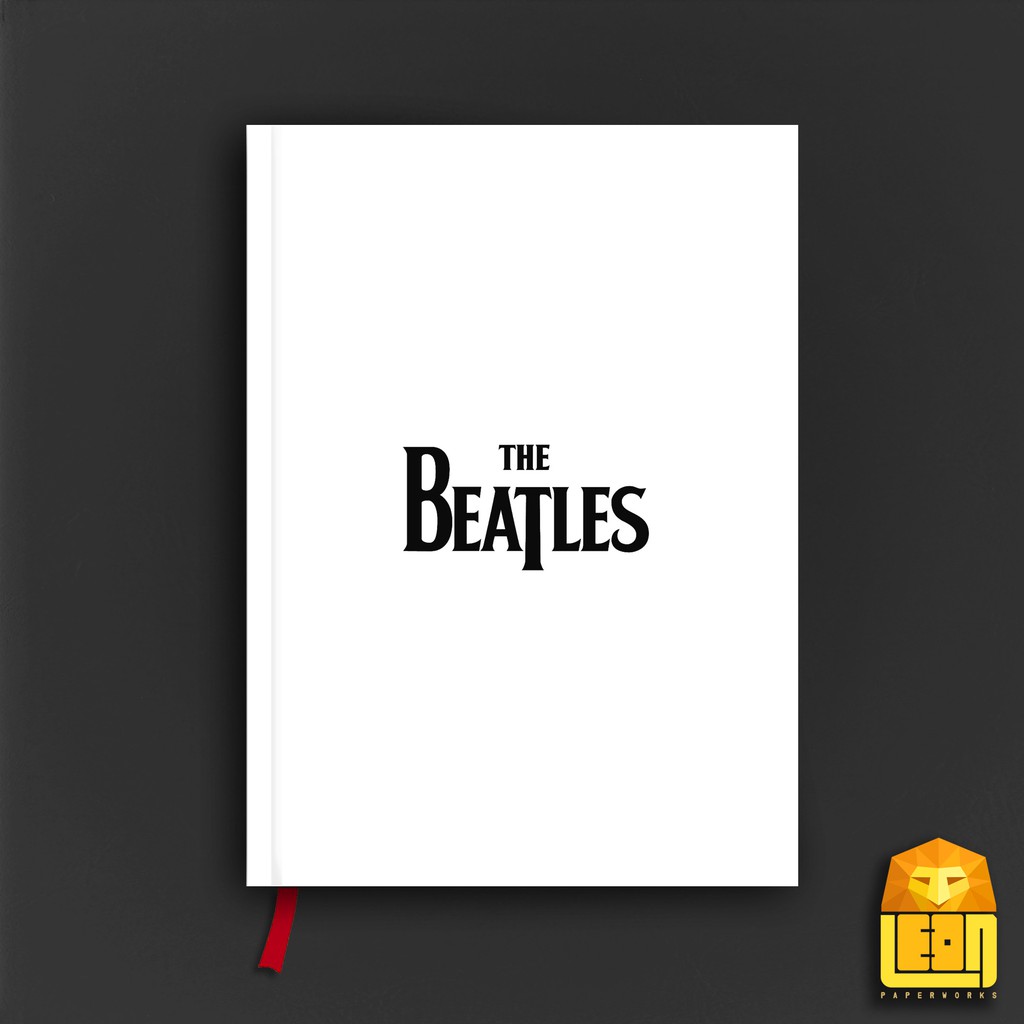 Notebook Agenda, Dotted, dan Polos The Beatles Putih