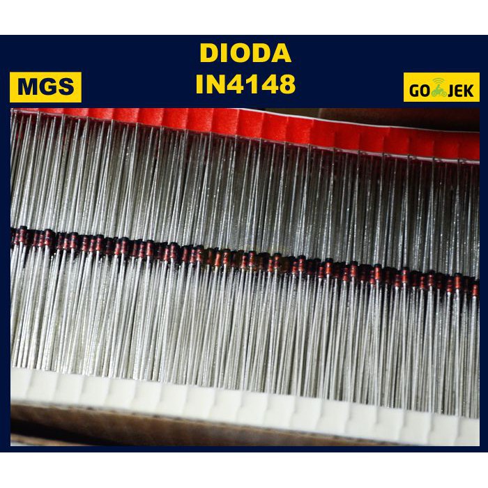 100Pcs Dioda IN4148 1N4148 Diode DIP DO-35