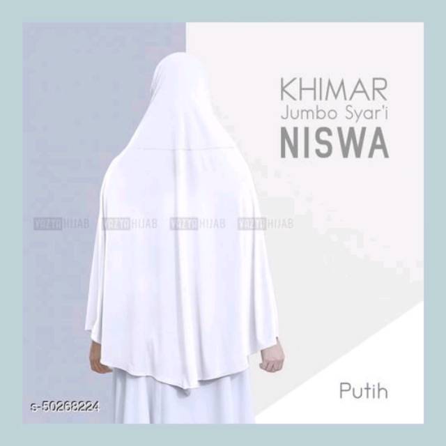 Khimar/hijab syar'i jumbo