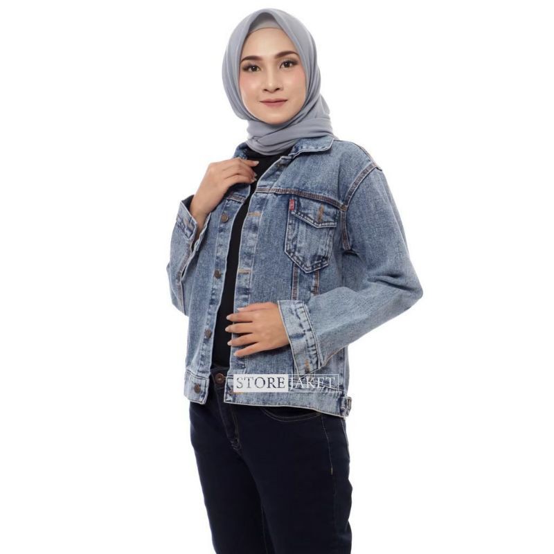 Jaket Levis Jaket Levis Wanita Jaket Washing Wanita Jaket Murah Original Washing Wanita Jaket Wanita