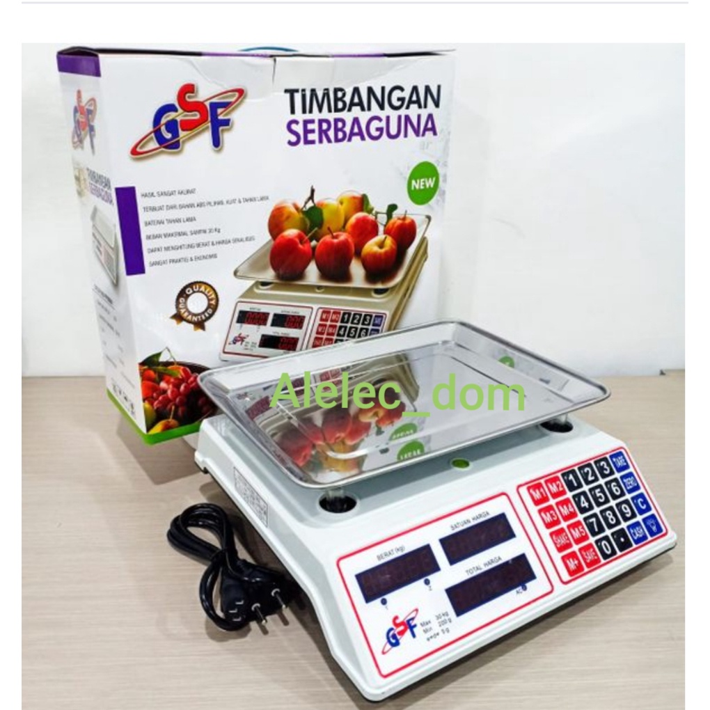 Timbangan Digital 30kg / timbangan buah Digital 30kg