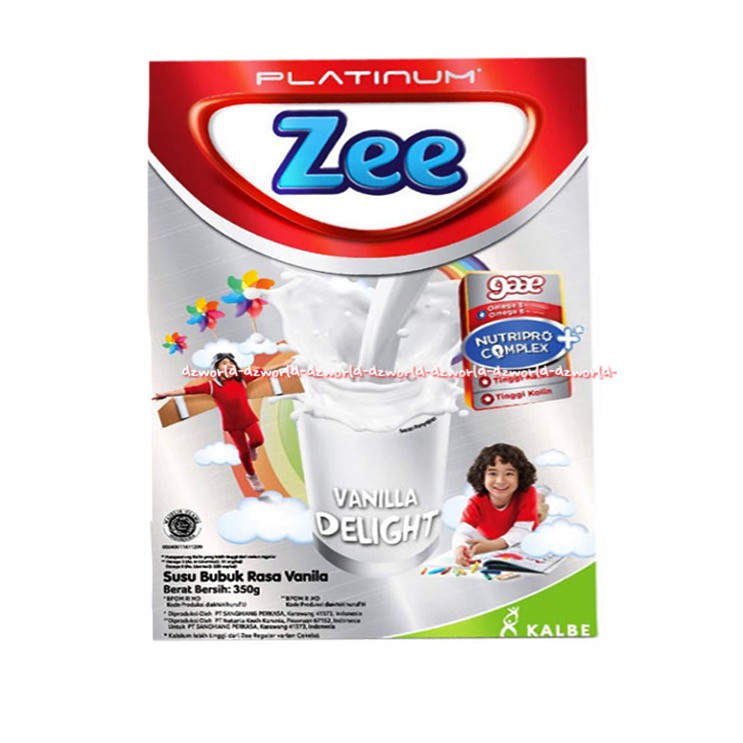 Susu Zee Platinum 350gr Coklat Strawberry Susu Zee Coklat Platinum