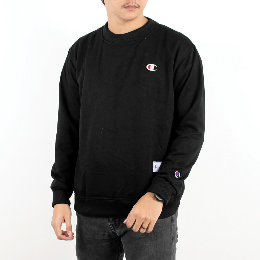 Crewneck Champion Script Premium Quality / Sweater Champion Terlaris