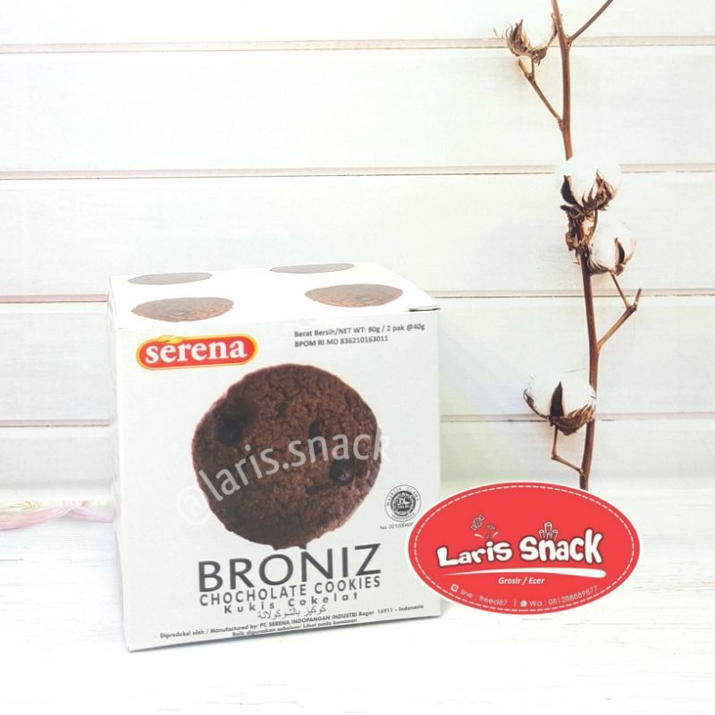 

Serena Broniz Chocolate Cookies 80gr