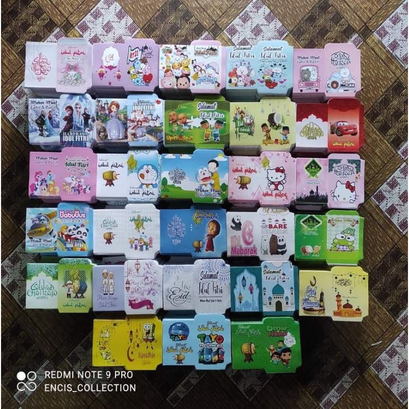 

AMPLOP 5,5X9CM KARAKTER 10PCS