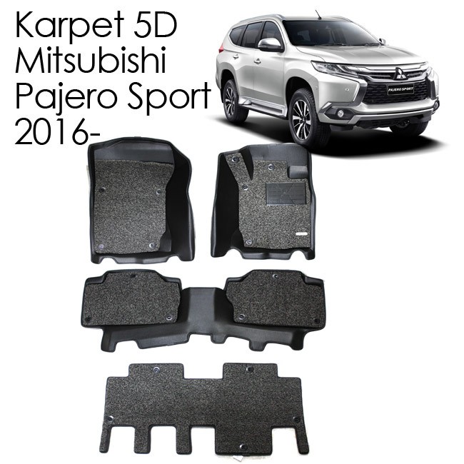 KARPET 5D COIL PAJERO SPORT 2016