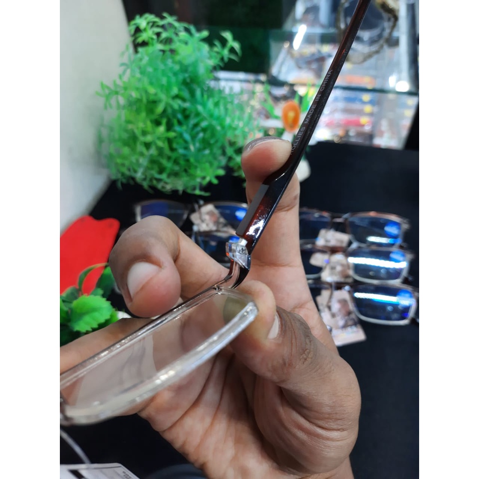 Kacamata Baca Plus (+)  Cewek/Cowok Lensa Antiblue type BU613AB.IS Frame Plastik per Lentur /Kacamata Pria/Kacamata Wanita/KACAMATA RABUN DEKAT/KACAMATA RABUN JAUH
