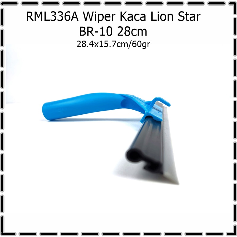 RML336A Wiper Kaca/Pembersih Kaca Lion Star BR-10 28cm