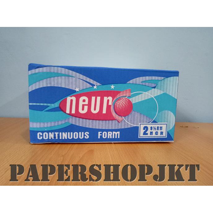 

Continous Form 91/2 x 11 2 Ply/2 ( K2/2 Neuro ) NCR / Kertas Komputer