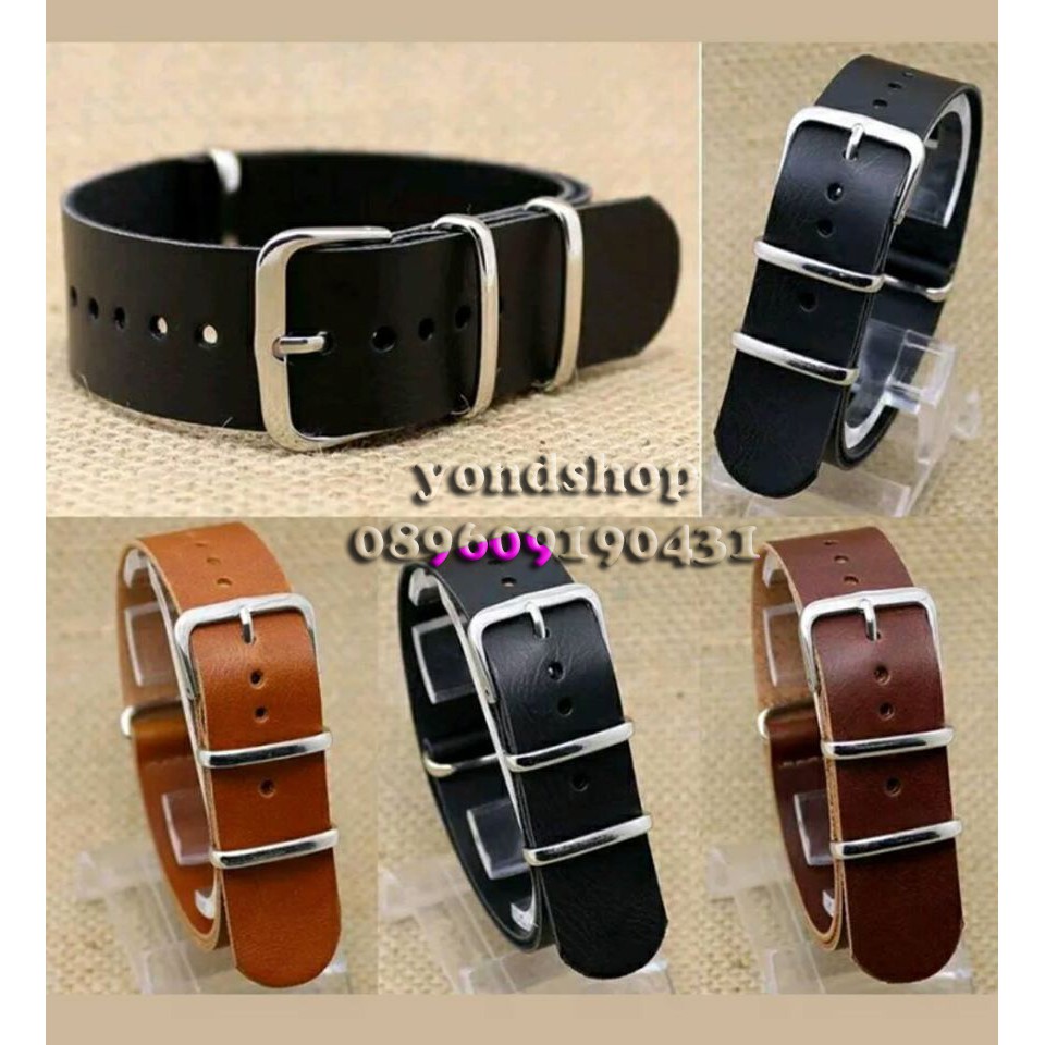 NATO STRAP  NATO ZULU LEATHER