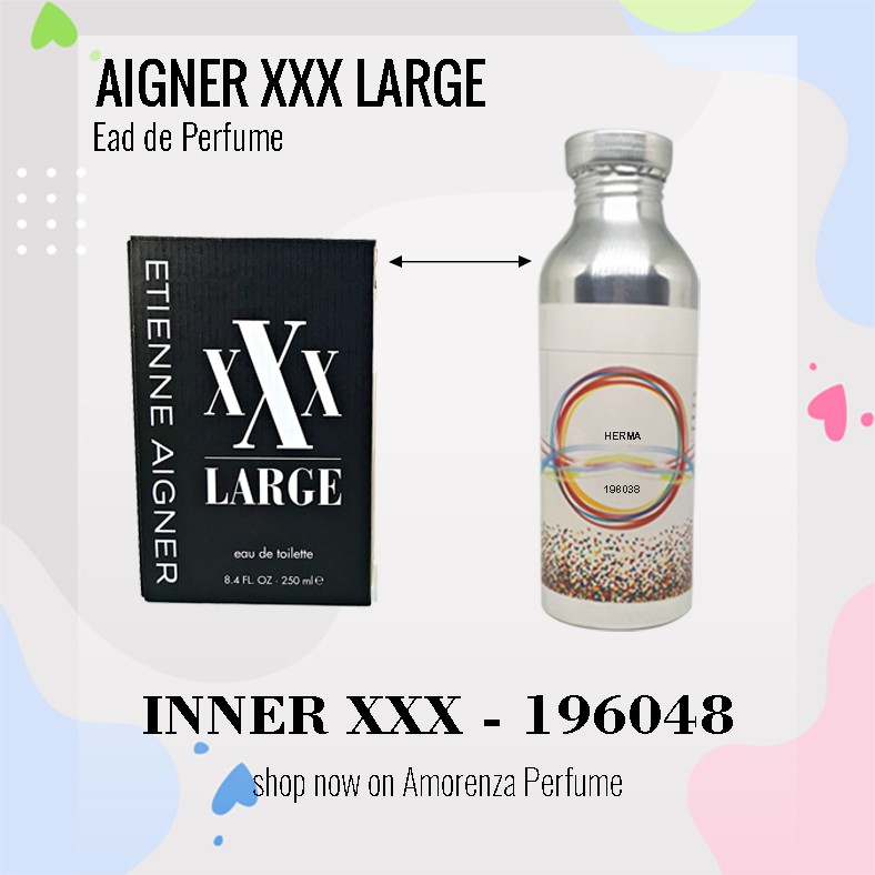 BIBIT PARFUM MURNI AIGNER XXX - INNER XXX NICA FRAGRANCE 250 ML SEGEL PABRIK