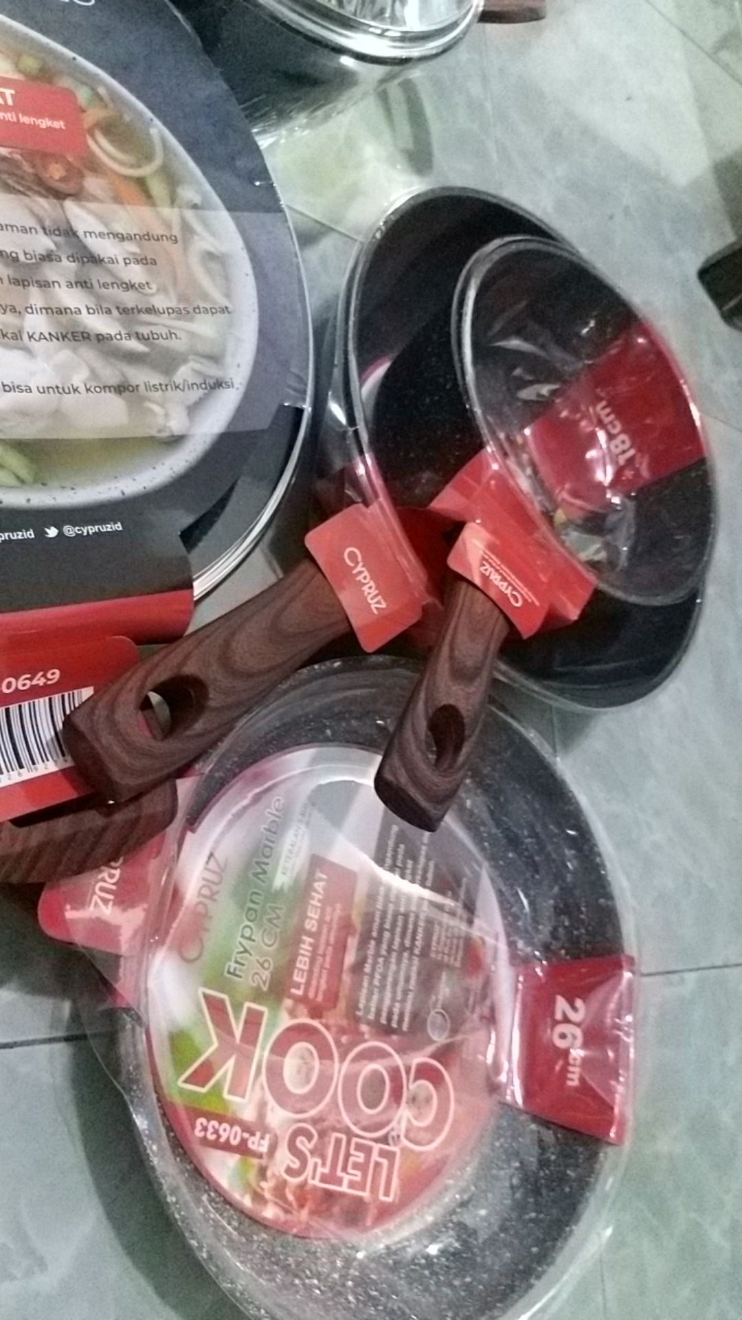 Cypruz - Paket Jumbo Cookware Set