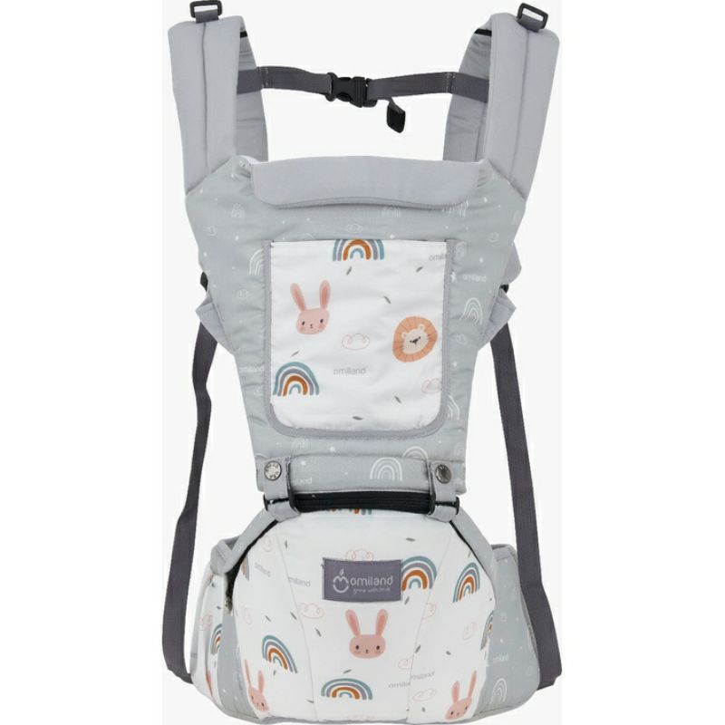 Mooms Omiland Gendongan Hipseat Bayi seri Rainbow Pelangi OB15171