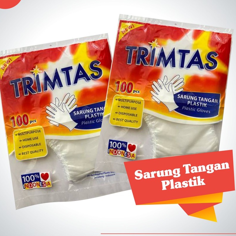 

SARUNG TANGAN PLASTIK ( 1 PACK ISI 100PCS )