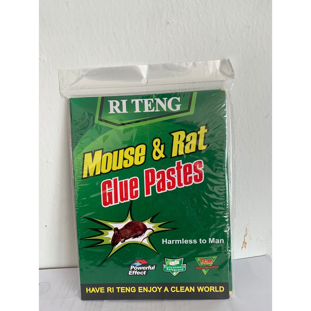 Lem Perangkap Tikus Mouse &amp; Rat Glue Board Trap Super Lengket Anti Bau Lem Tikus Super Lengket