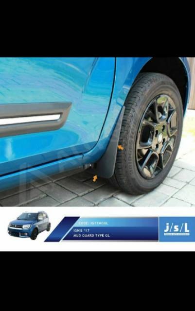Karpet lumpur/ mudguard mobil Suzuki ignis tipe GL 2pcs jsl