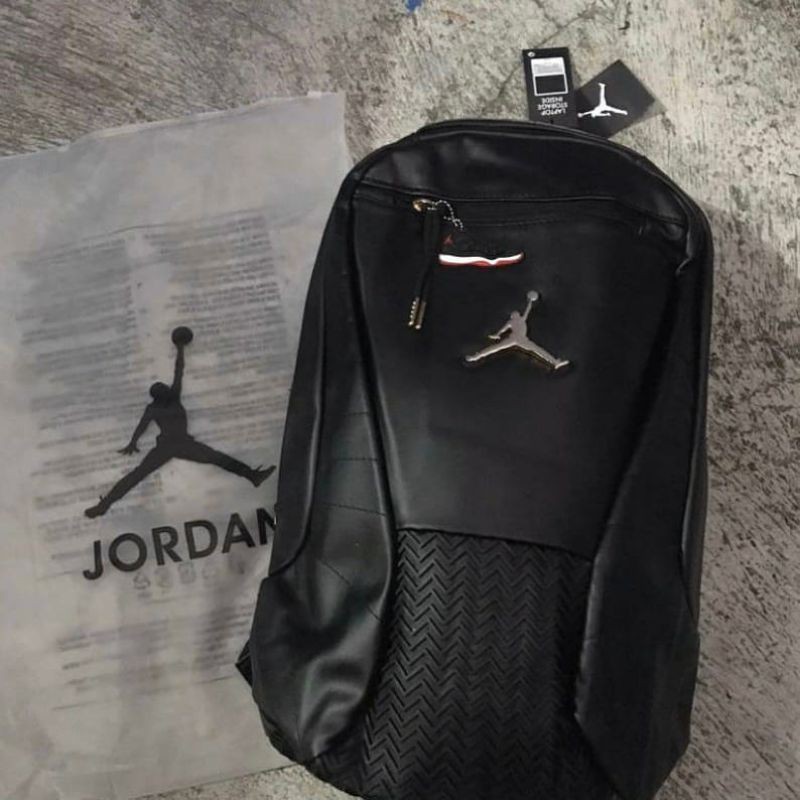 Jual Jordan Backpack Black Original 