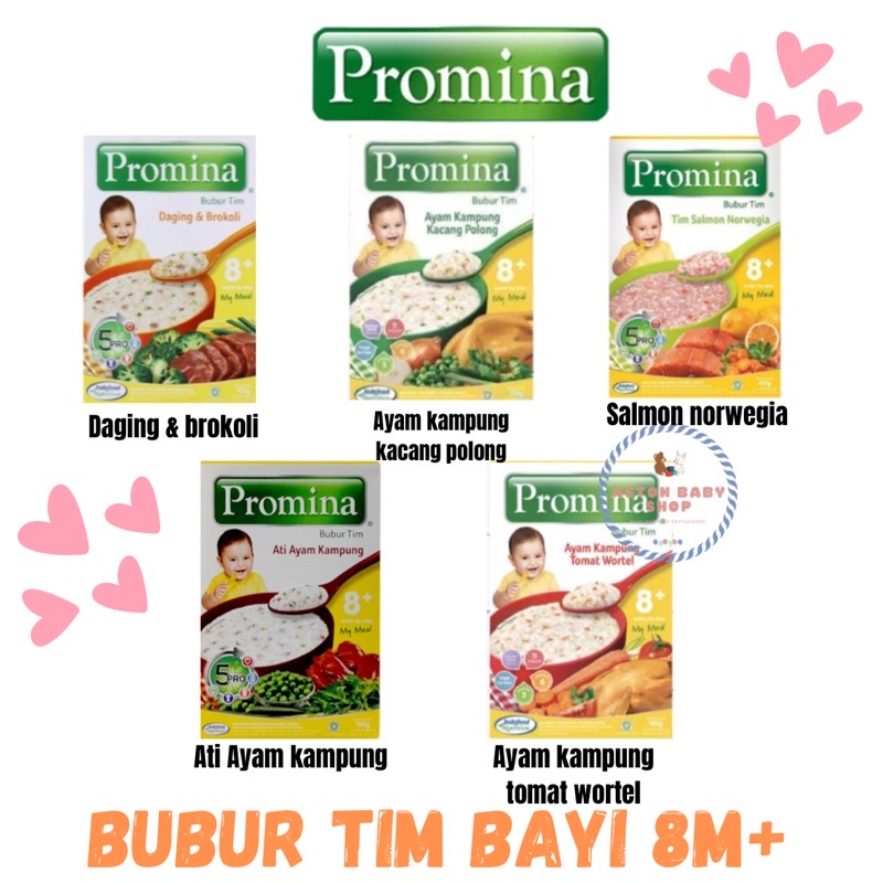 Promina Bubur Tim Bayi 100 gr Bubur Instant Bayi 8 bulan ke atas