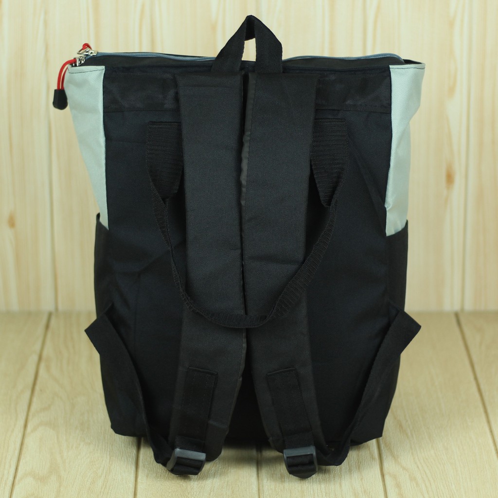 Ransel Remaja Cewe Tas Anelo Abu Hitam Murah BIG PROMO Backpack Wanita Cantik Korean Style Sekolah Sma Bahan Kanvas Polyester