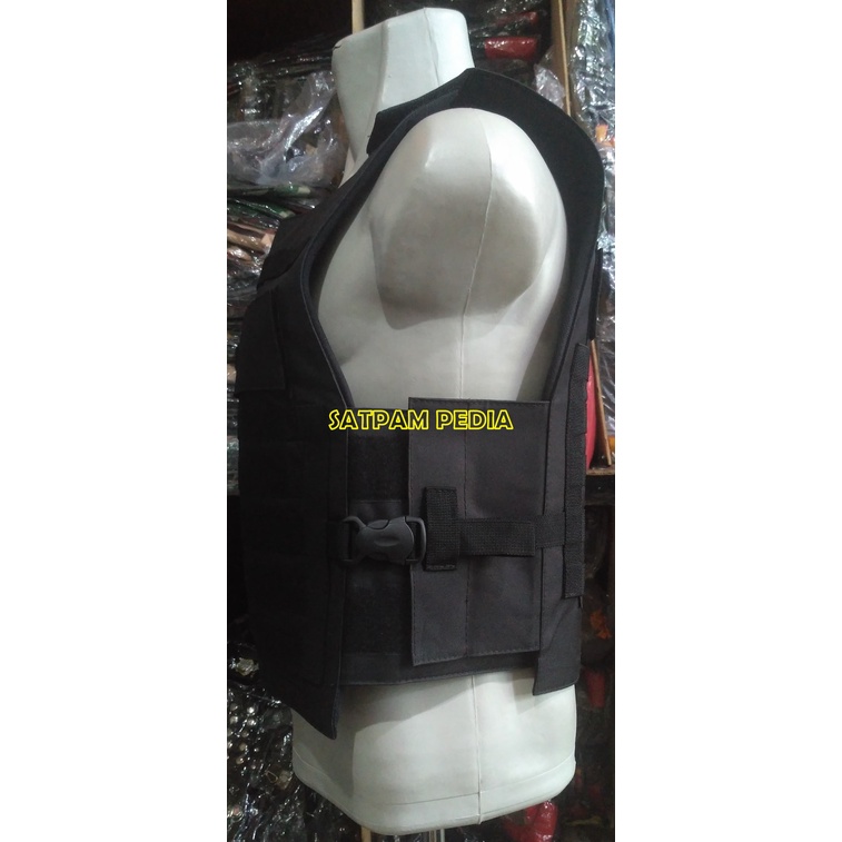 Rompi Vest Paintball Hitam - Rompi Motor Hitam