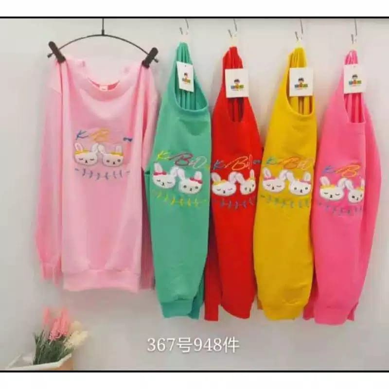 SWEATER ANAK 5 - 10 TAHUN / Baju Anak Import tangan panjang // Kaos Anak Perempuan Lengan Panjang