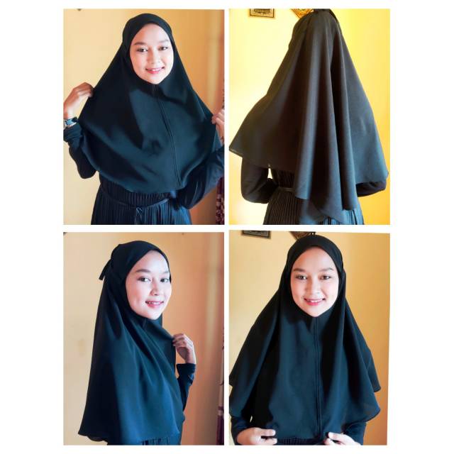 Kerudung Bergo maryam2 no pet