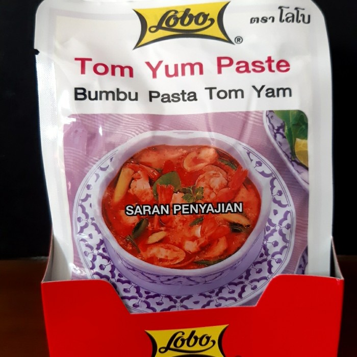 

01F1S Lobo Tom Yum Paste Bumbu Tomyam 30Gr Fsfs201