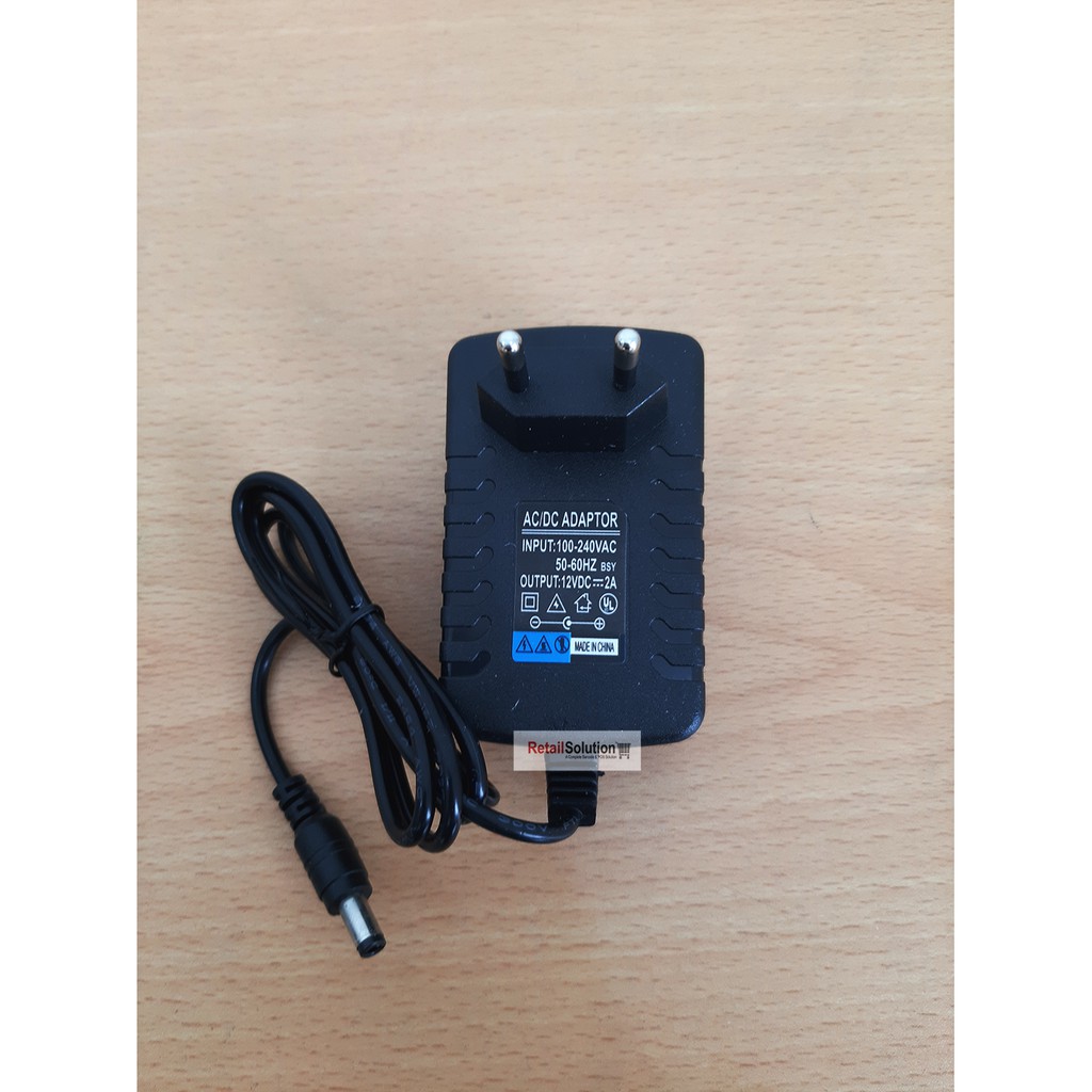 Universal Power Adaptor CCTV 12V DC 2A / 12V2A