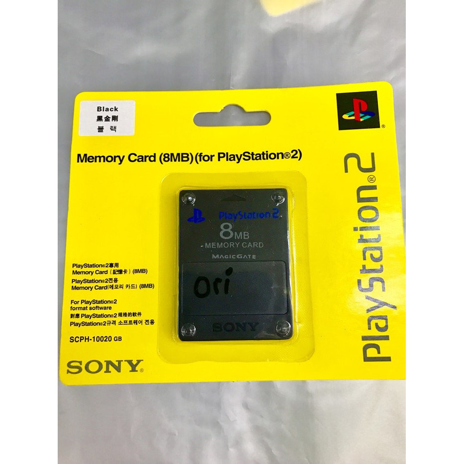 DISKON   MEMORY CARD PS2 original 8 mb
