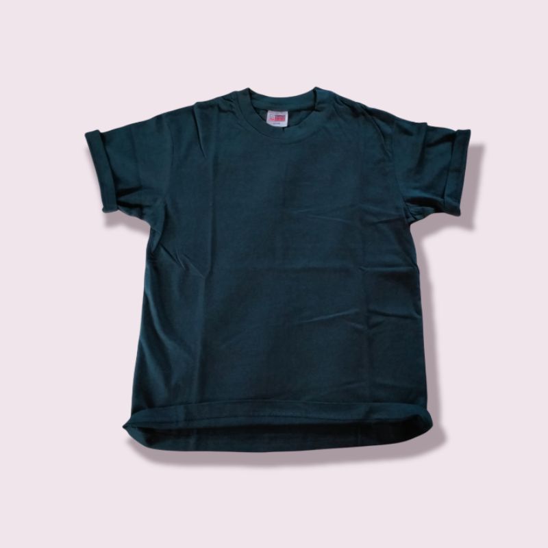 Baju atasan kaos polos hitam anak
