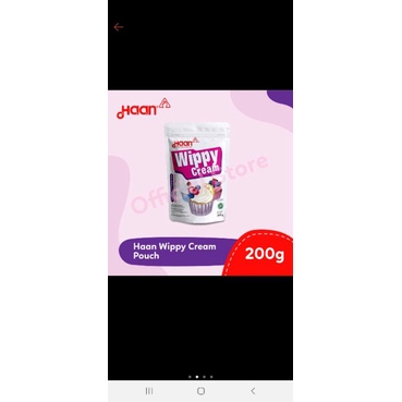

TERMURAH HAAN WIPPY CREAM