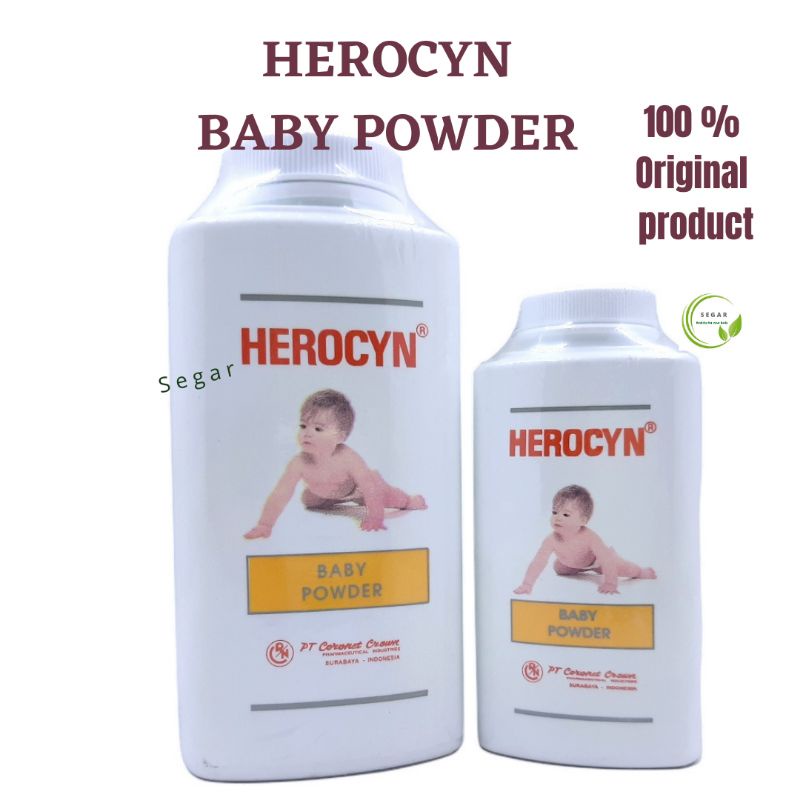 Bedak Baby Herocyn - Baby Powder Herocyn - Bedak Gatal Bayi