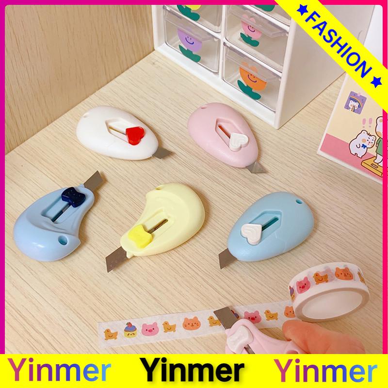 

COD✨ Cute Mini Portable Small Utility Knife Alat Perlengkapan Seni Siswa-Yinmer
