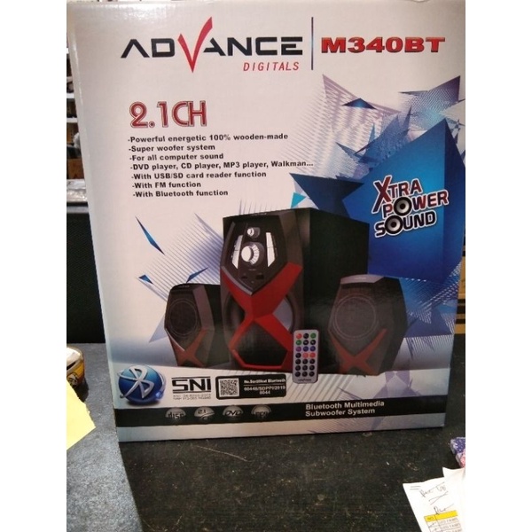 SPEAKER ADVANCE M340BT