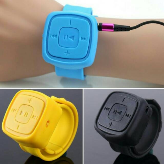 Jam tangan/watch Mp3 player+micro TF card#PROMO shopee