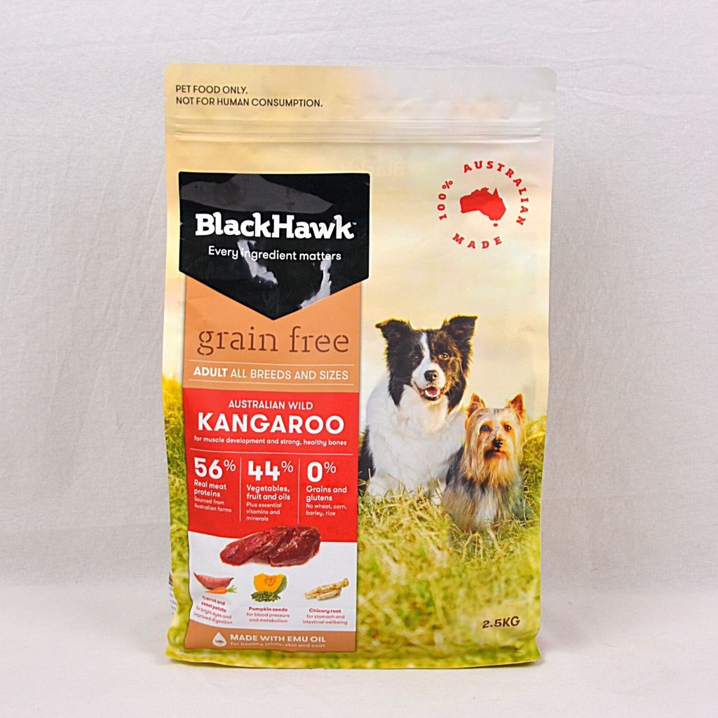 BLACKHAWK Dogfood Grain Free Kangaroo 2,5kg