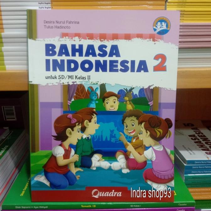 

Buku Bahasa Indonesia Kelas 2 SD/Mi K13 Quadra Star Seller Termurah