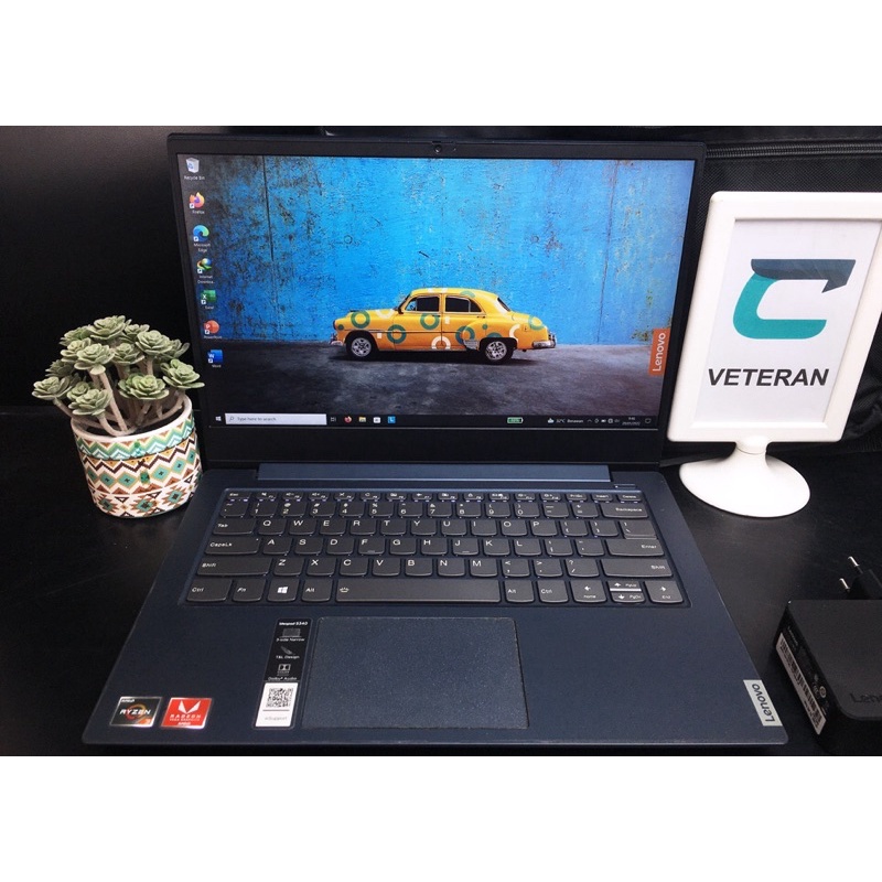 Laptop Lenovo Ideapad S340 Ryzen 3 3200U Ram 8GB SSD 512GB Body slim garansi sampai maret 2022