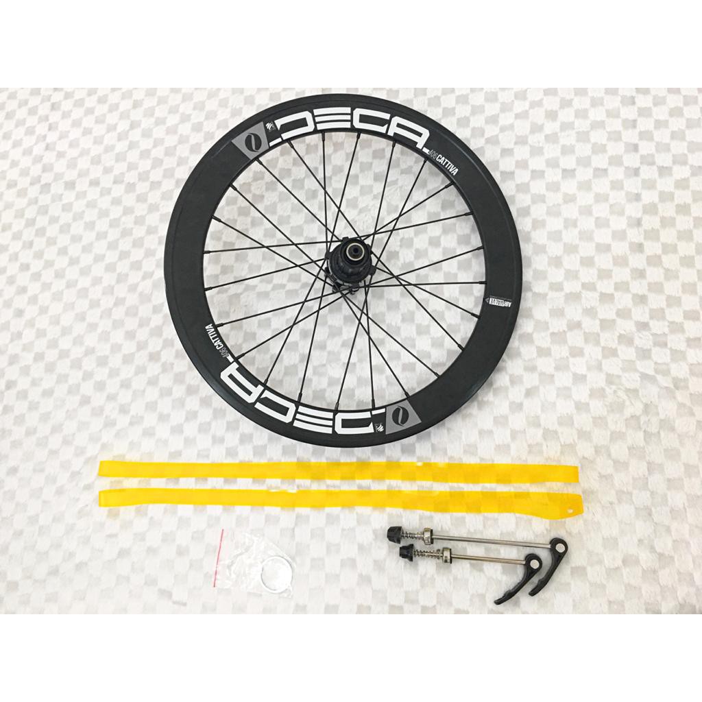 Java Deca 406 Wheelset 20 inch DB Discbrake Original Cattiva Seli Sepeda lipat Jangkrik Folding Bike