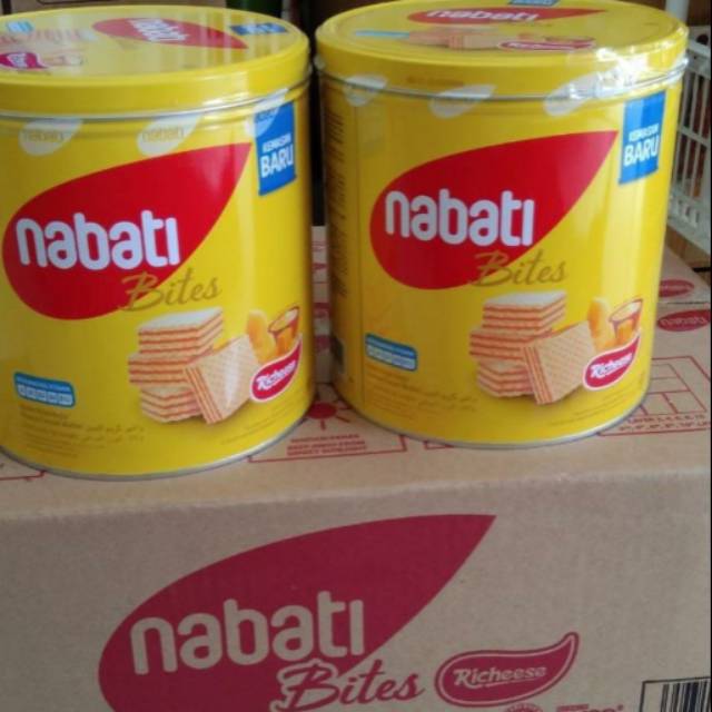 Grosir Richeese Nabati Bites kemasan kaleng