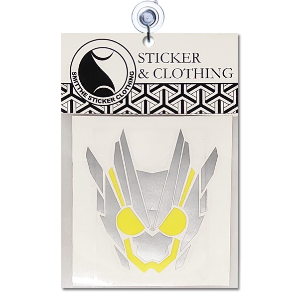 Stiker Kamen Rider Zero One ZO 4 Metal Cluster Cutting Sticker