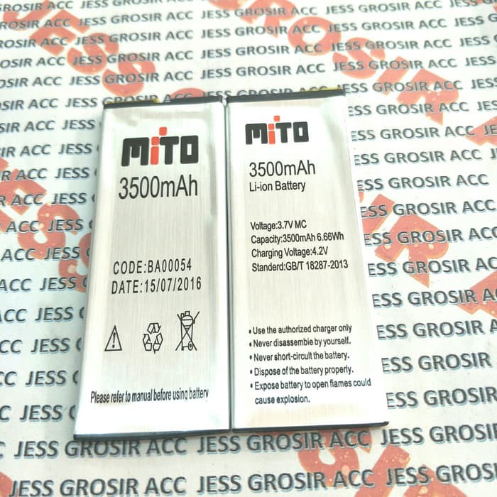 Baterai Battery Original Double Power MITO A77 Fantasy Selfy BA-00054