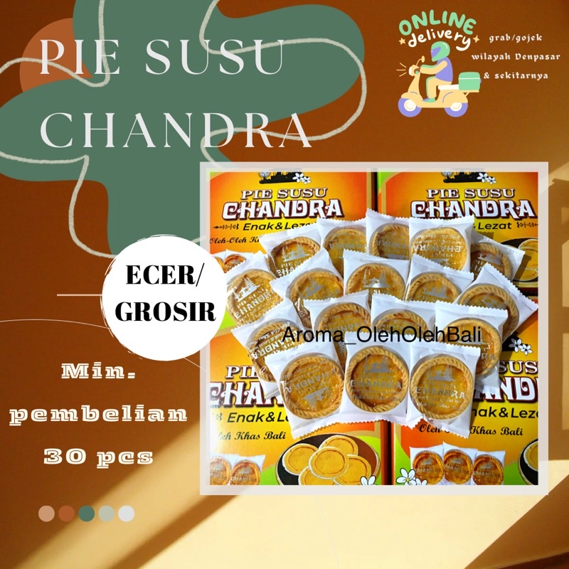 

PIE SUSU CHANDRA // HARGA GROSIR MURAH // MIN BELI 30pcs harga Rp. 999 per pcs