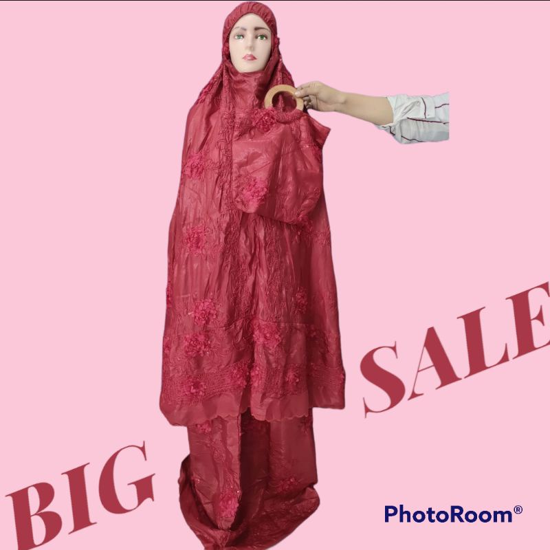 mukena mewah elegan murah