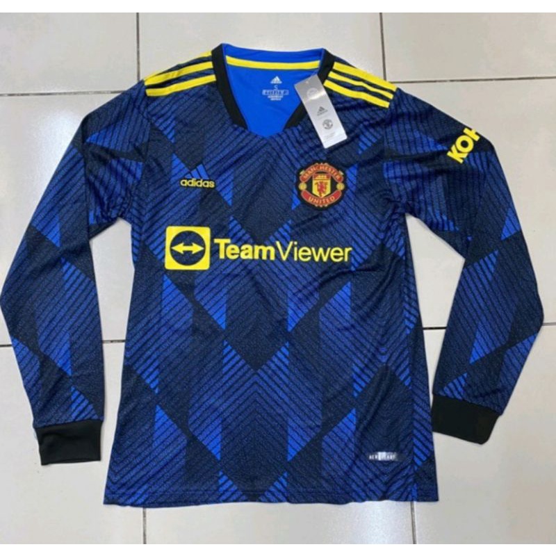 JERSEY MU 3RD LS LONG SLEEVE LENGAN PANJANG LONGSLEEVE NEW MUSIM 21 22 2021 2022 GO GRADE ORIGINAL