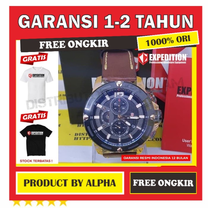 JAM TANGAN ORIGINAL EXPEDITION E6780M E 6780 E6780 GARANSI RESMI ORI PRIA COWOK COWO LAKI LAKI2