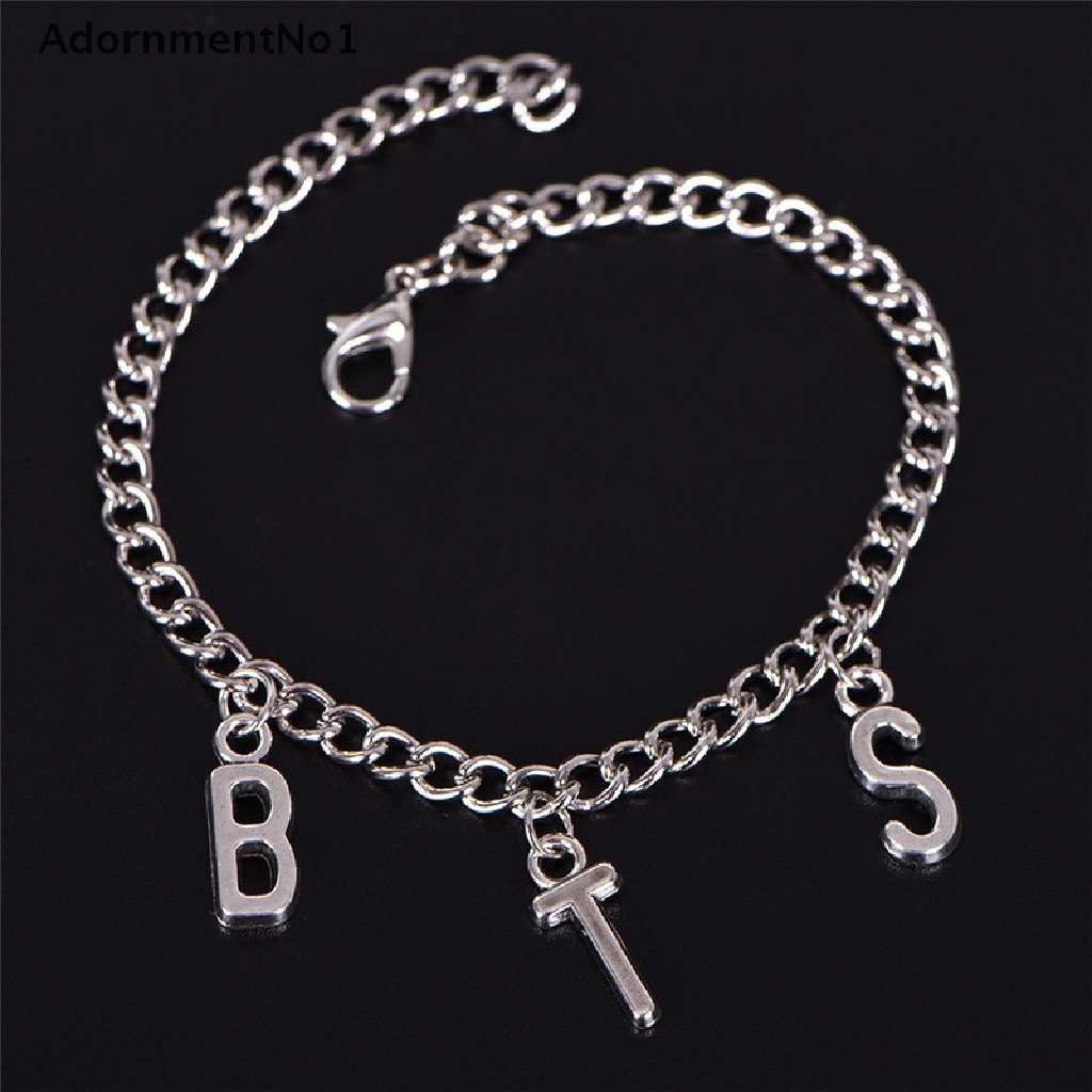 (AdornmentNo1) Gelang Bangle Desain Kpop BTS Bangtan Boys ARMY