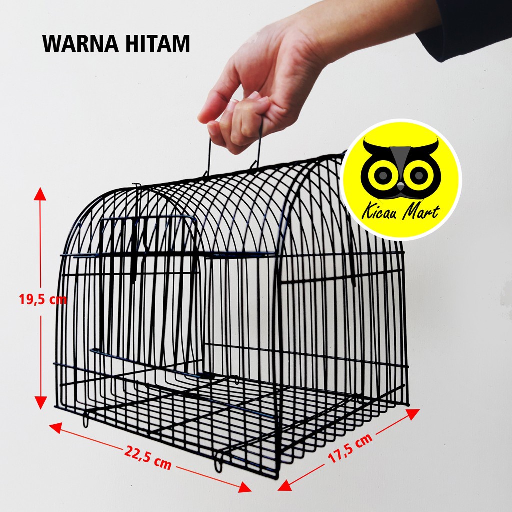 KANDANG UNTULAN MINI BESI CAGE CARGO SANGKAR BAWA TRAVEL HEWAN BURUNG LOVEBIRD HASMTER MARMUT SMINI