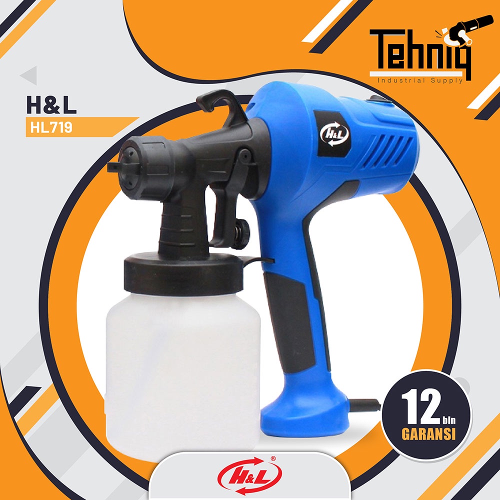 H&L HL719 Alat Semprot Cat Elektrik Electric Spray Gun