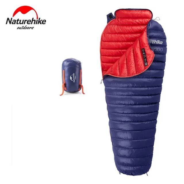 slepping bag goose down naturehike cw 300 model mummy Daleman bulu angsa sb mummy